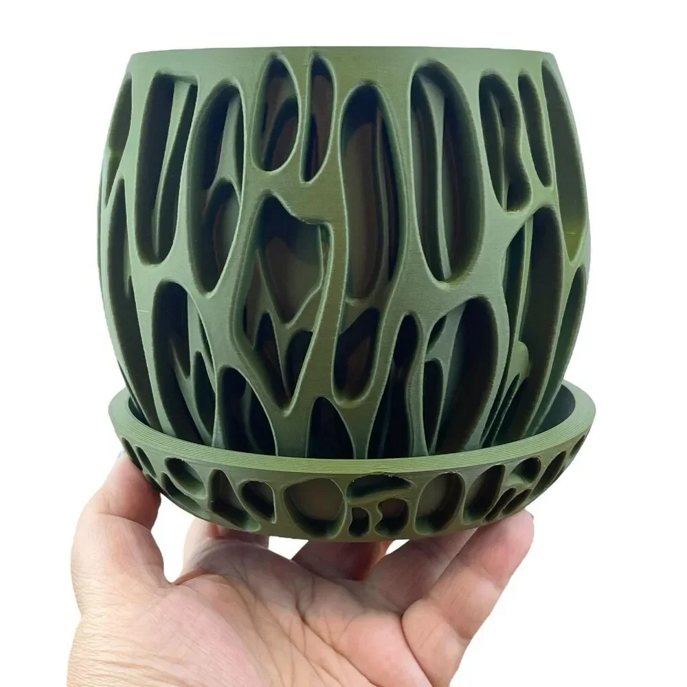 Indoor Flower Pot, The Slime Planter Pot, Houseplants, Ecofriendly